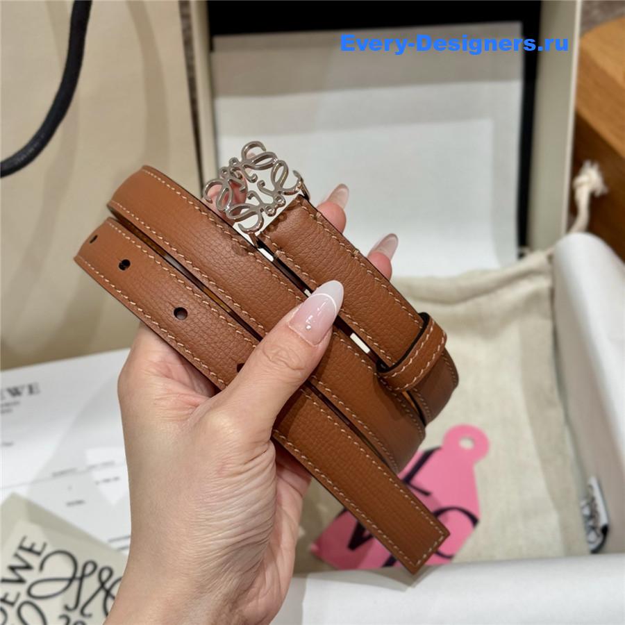 L0ew* brown calfskin belt