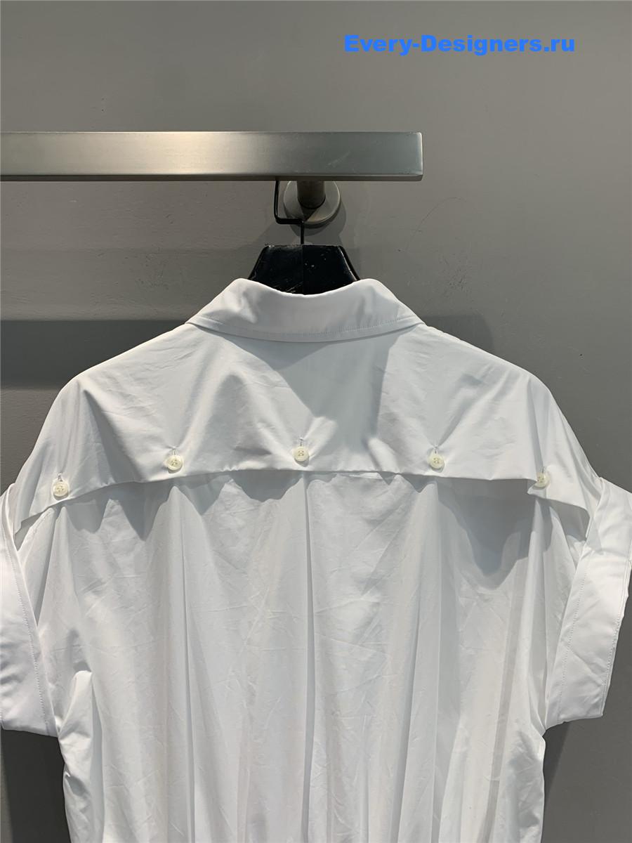 Miu Miu White Shirt Dress