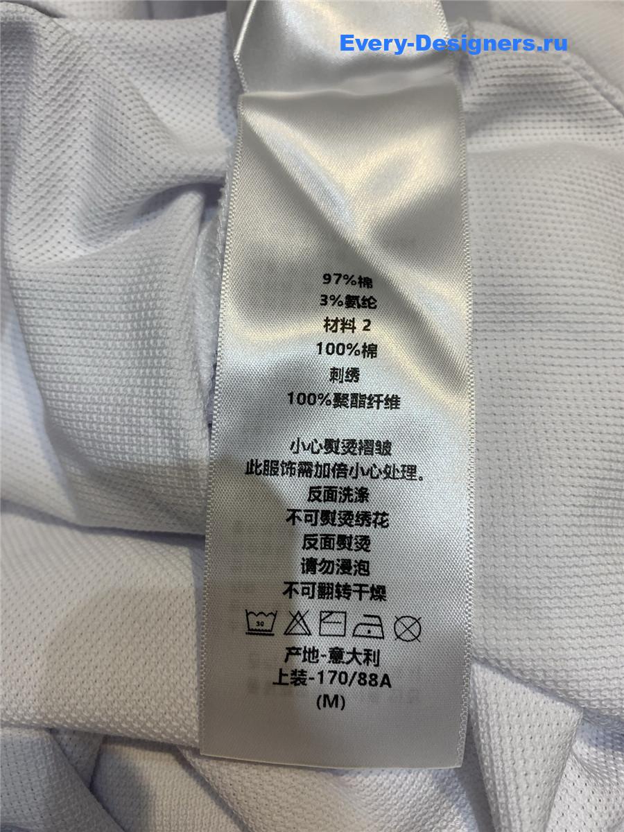 D10r vibe polo knit minidress in white