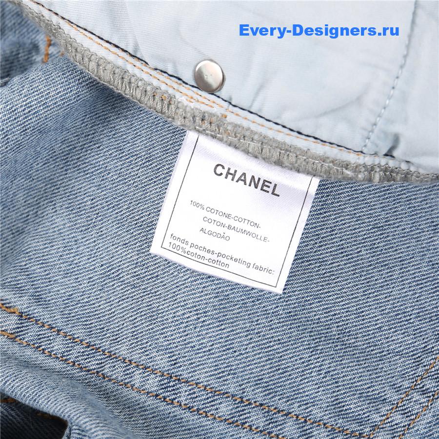 Ch**el coco beach wide leg jeans