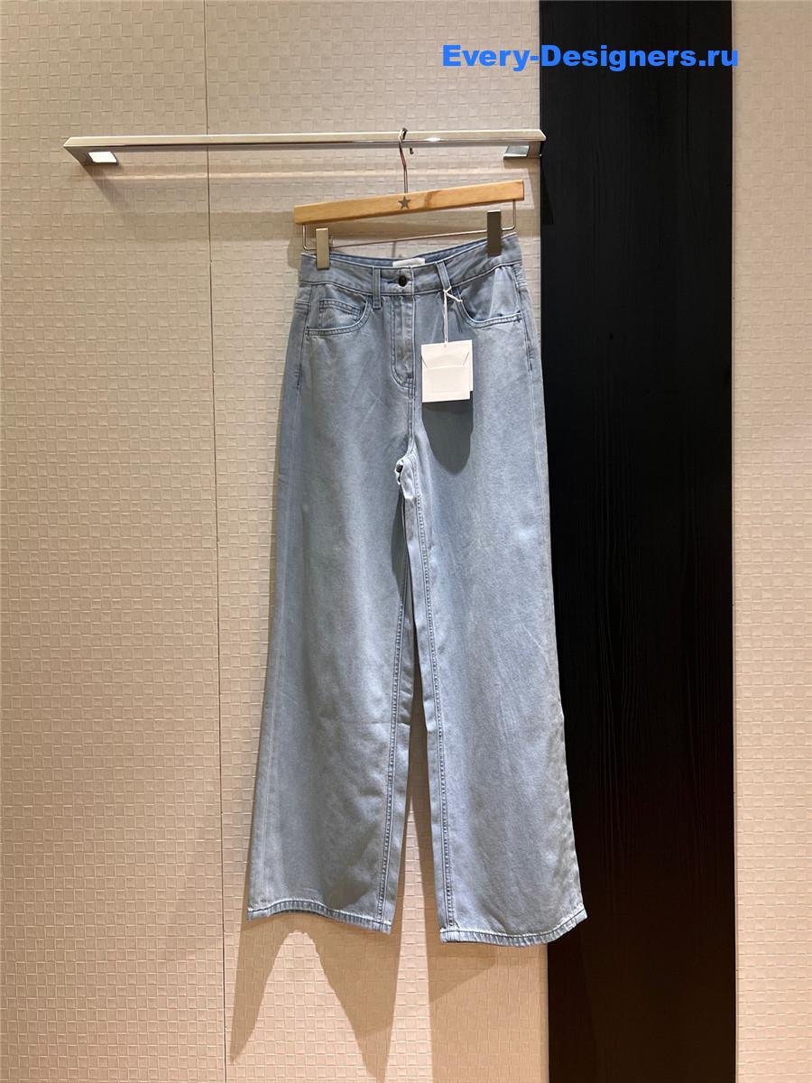 The R0w light blue wide leg jeans