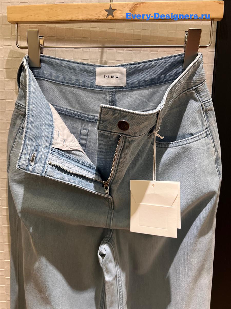 The R0w light blue wide leg jeans