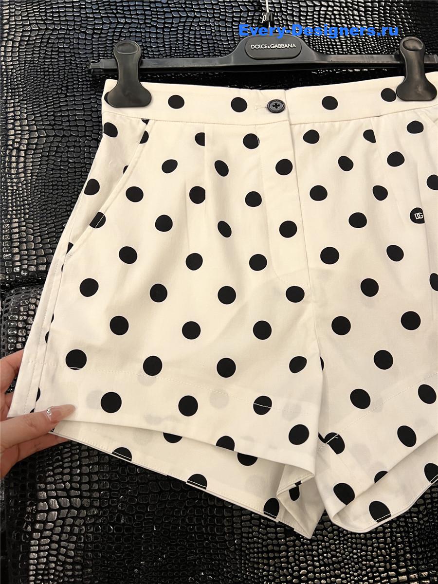 Dolce & Gabbana Polka Dot Shorts