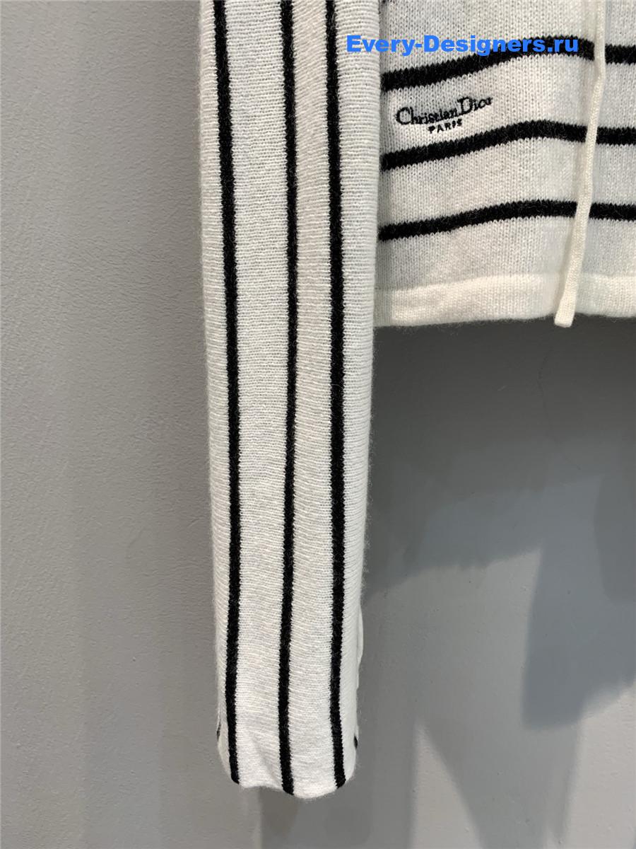 D10r D10riviera striped cardigan