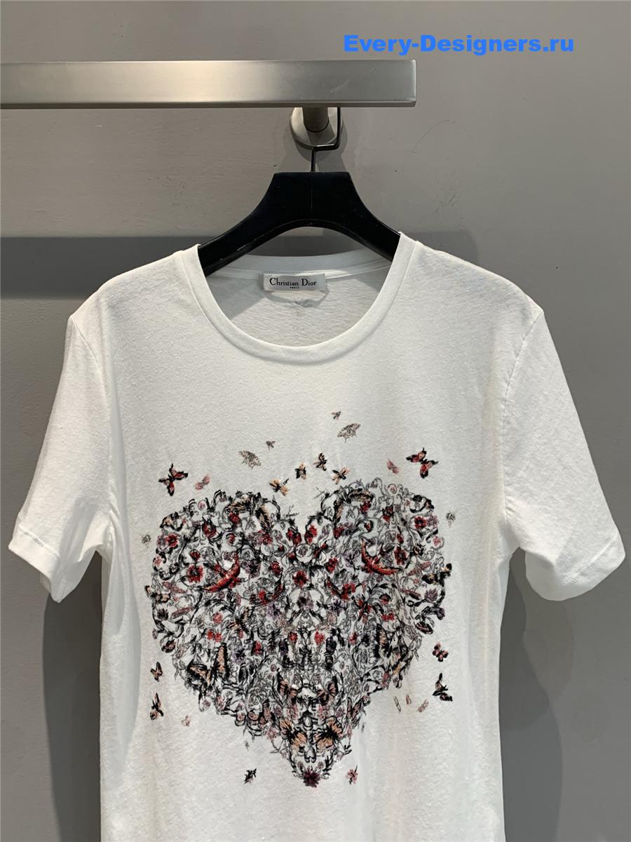 D10r D10ramour embroidered t-shirt