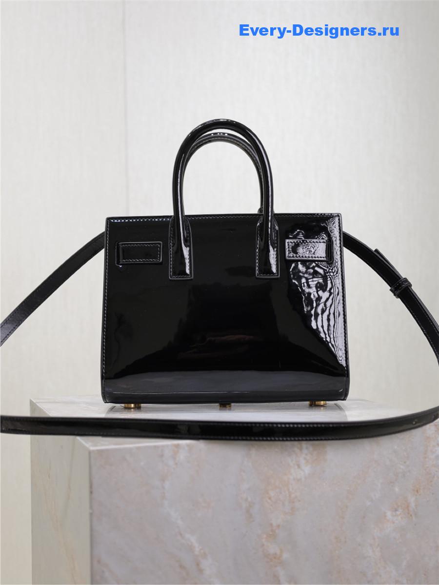 Sa1nt Lau*nt black sac de jour bag