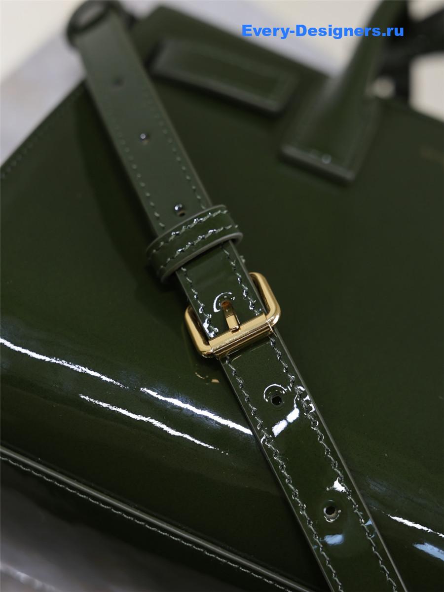 Sa1nt Lau*nt green sac de jour bag