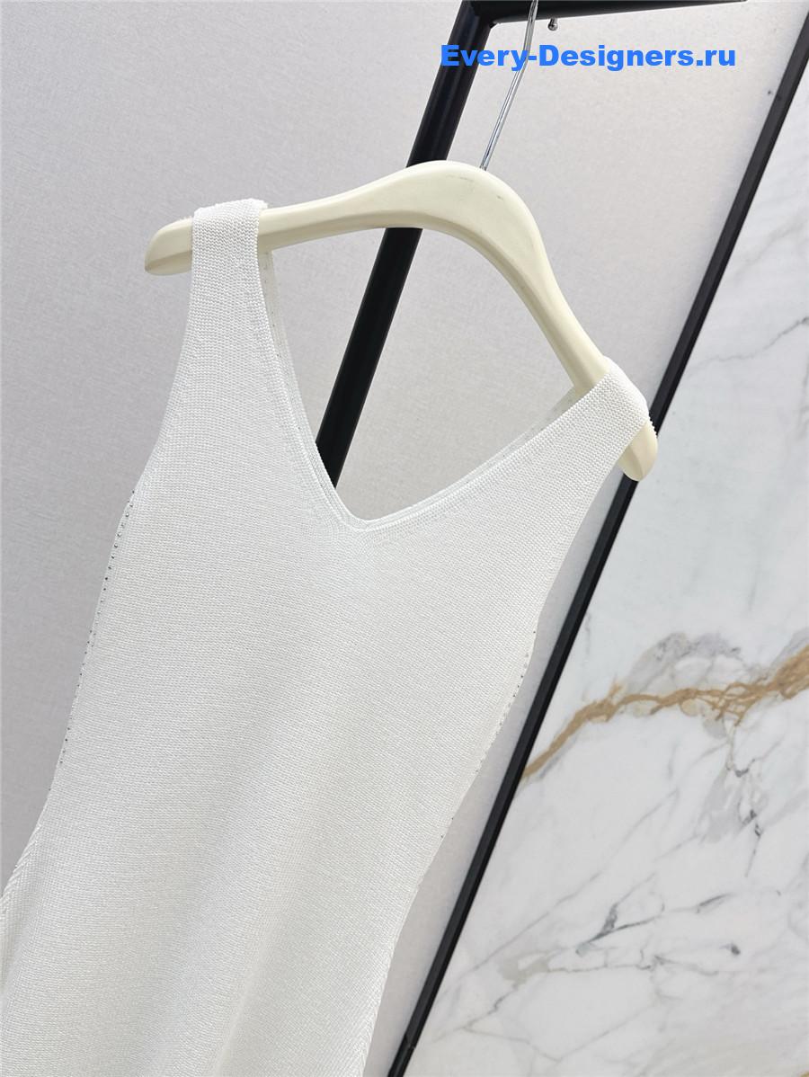 Balmain Knit Vest Dress