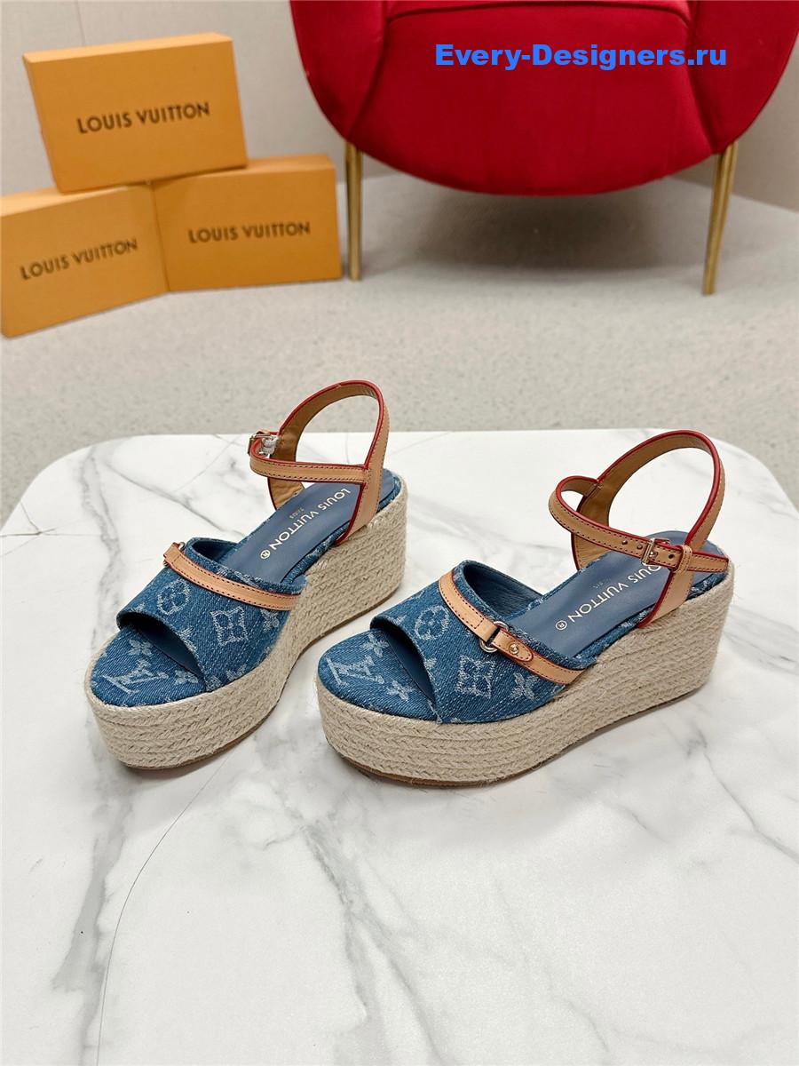 l0vis Vvtt0n helios wedge denim sandal