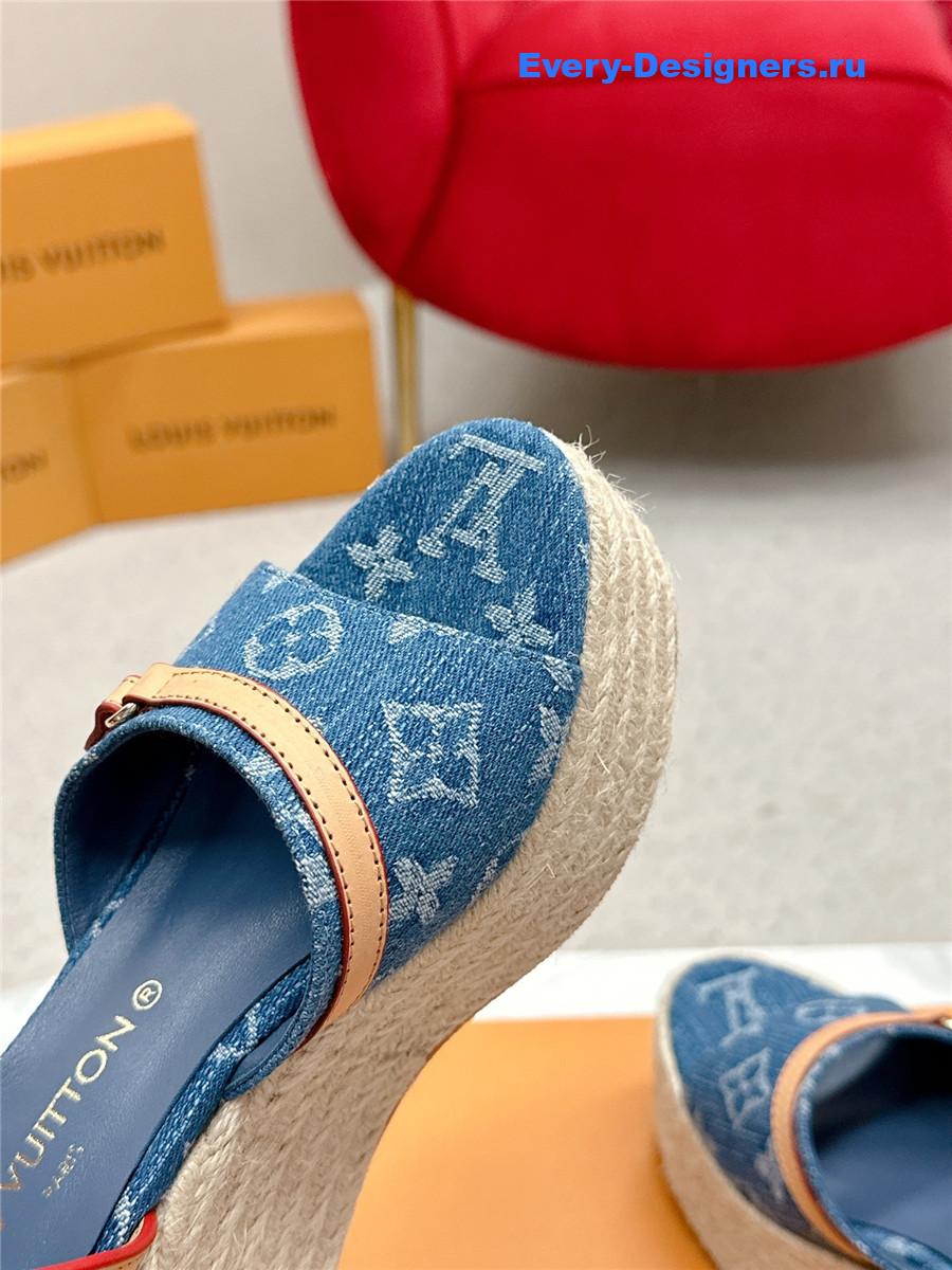 l0vis Vvtt0n helios wedge denim sandal