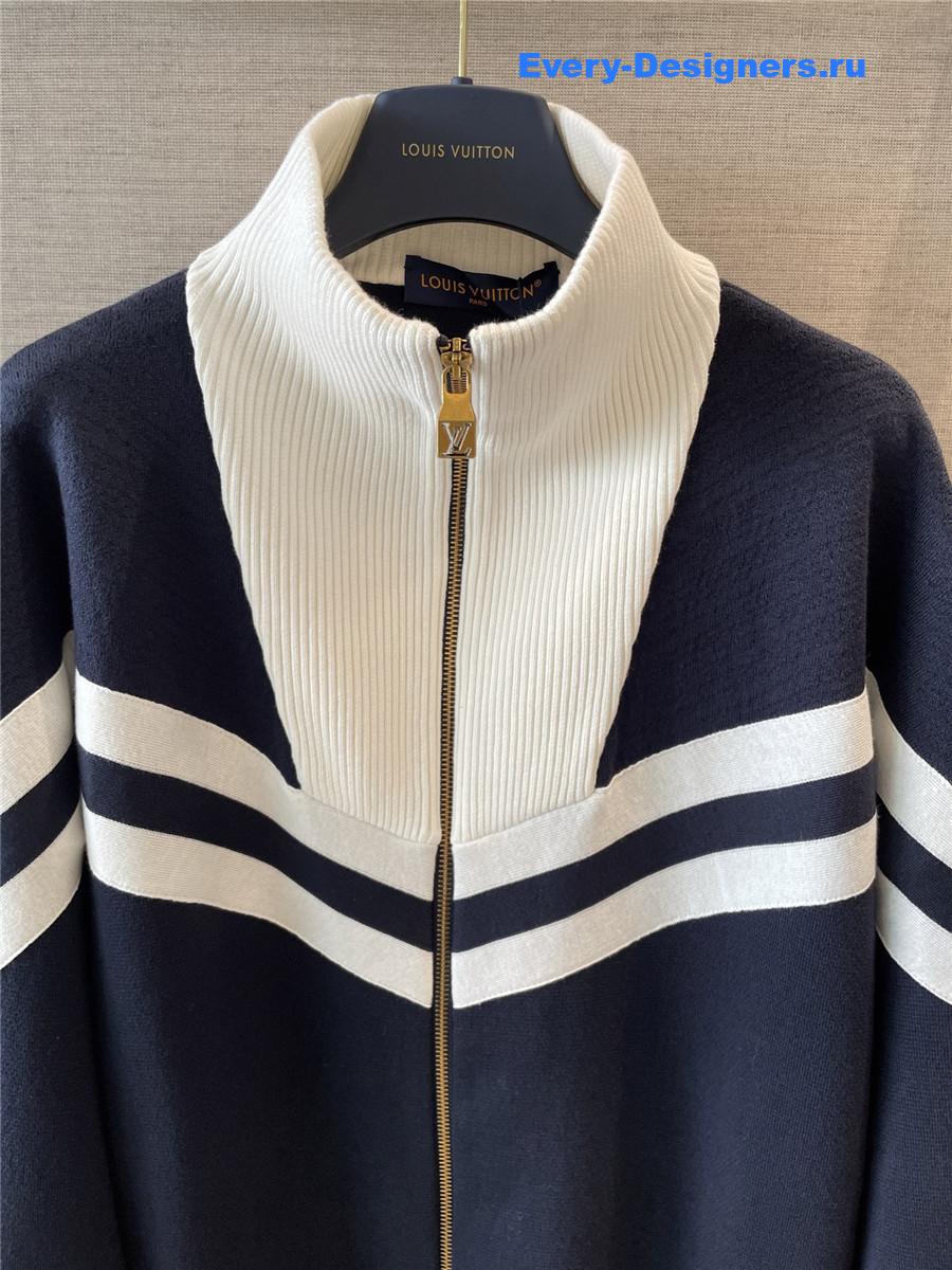 l0vis Vvtt0n knitted sailor blouson