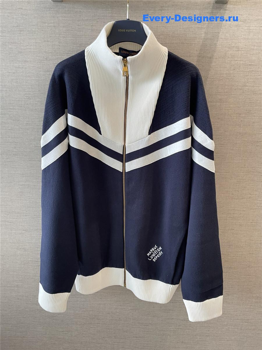 l0vis Vvtt0n knitted sailor blouson