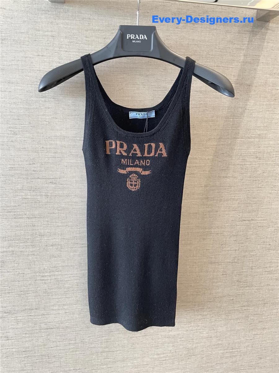 Pra*a ribbed knit tank top