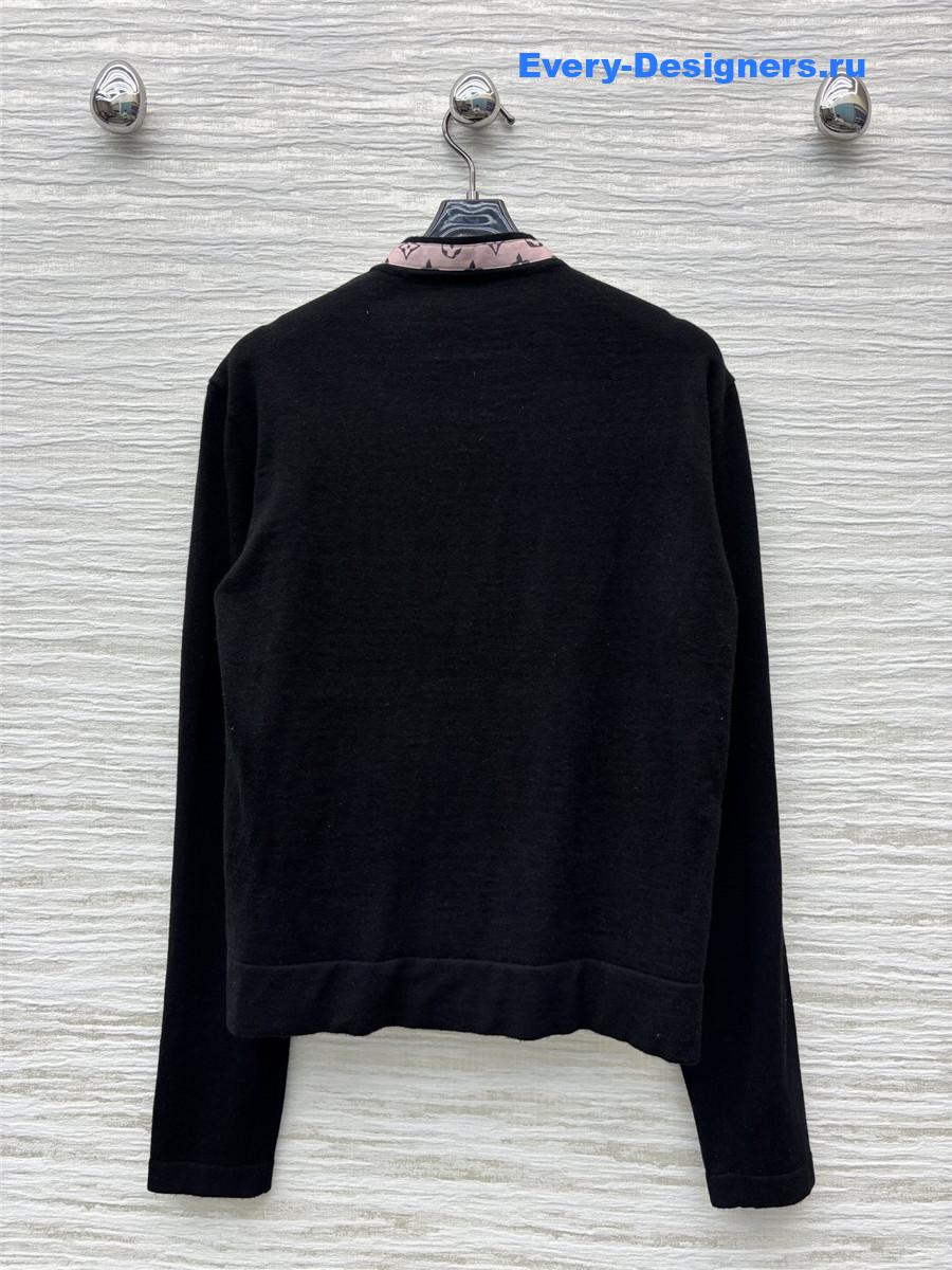 l0vis Vvtt0n monogram cardigan