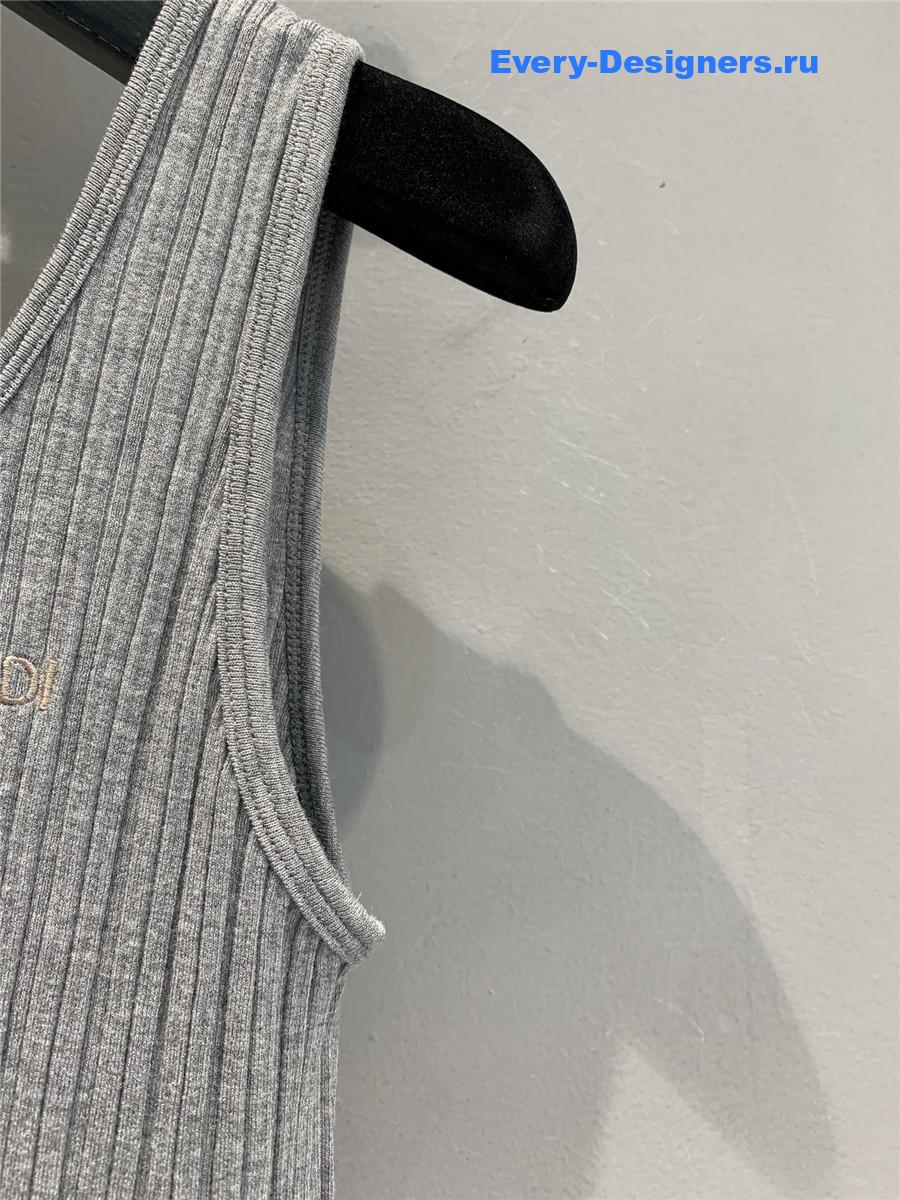 F**di roma grey tank top