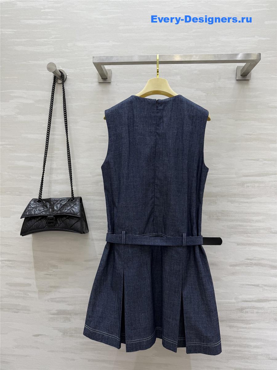Miu Miu Denim Shift Dress