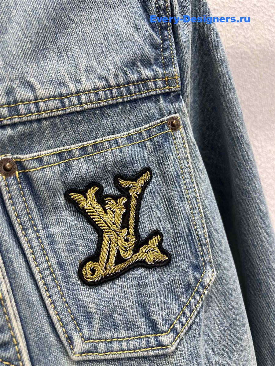 l0vis Vvtt0n fitted denim jacket women