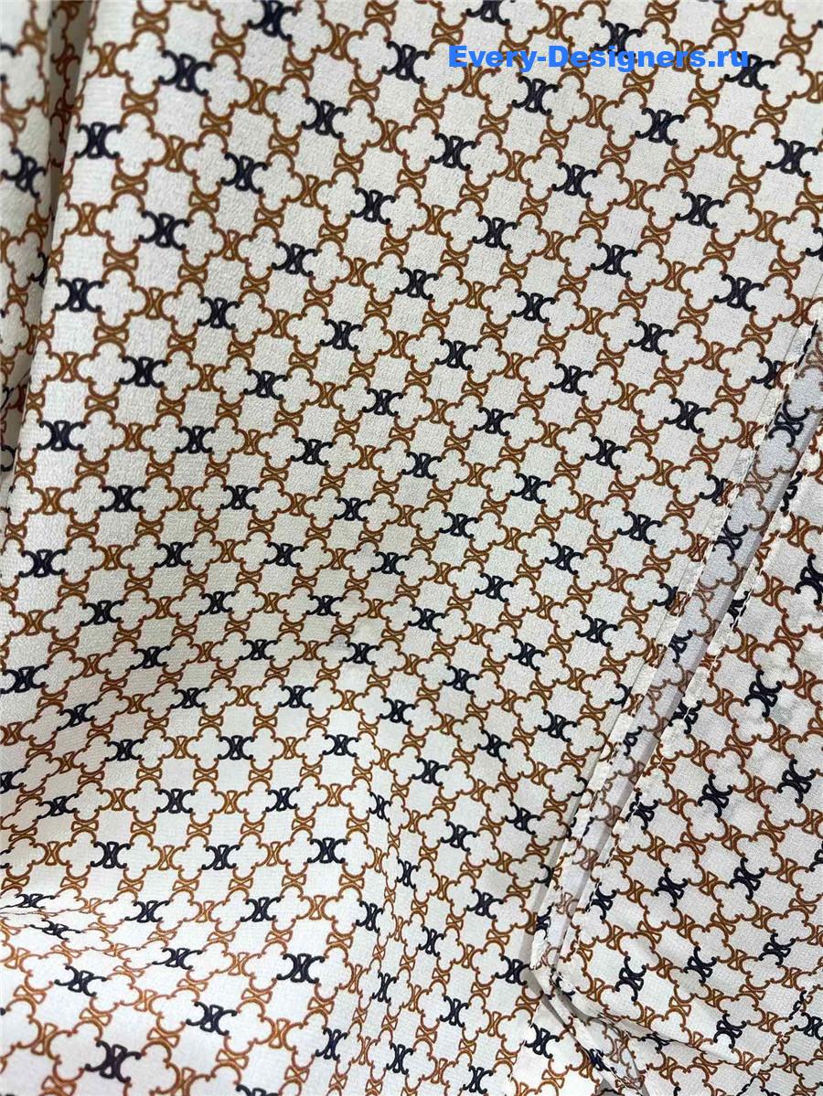 Ce1i*e arc de triomphe silk shirt