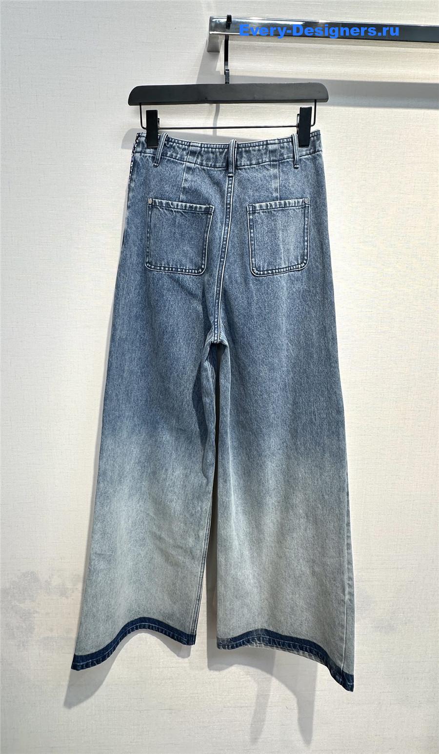 Ch**el crystal blue jeans