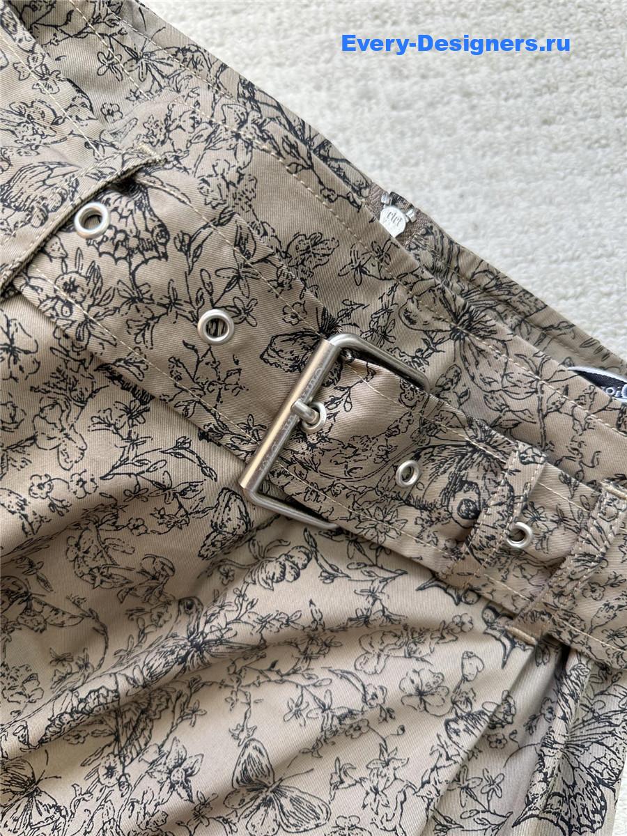 D10r olive straight skirt