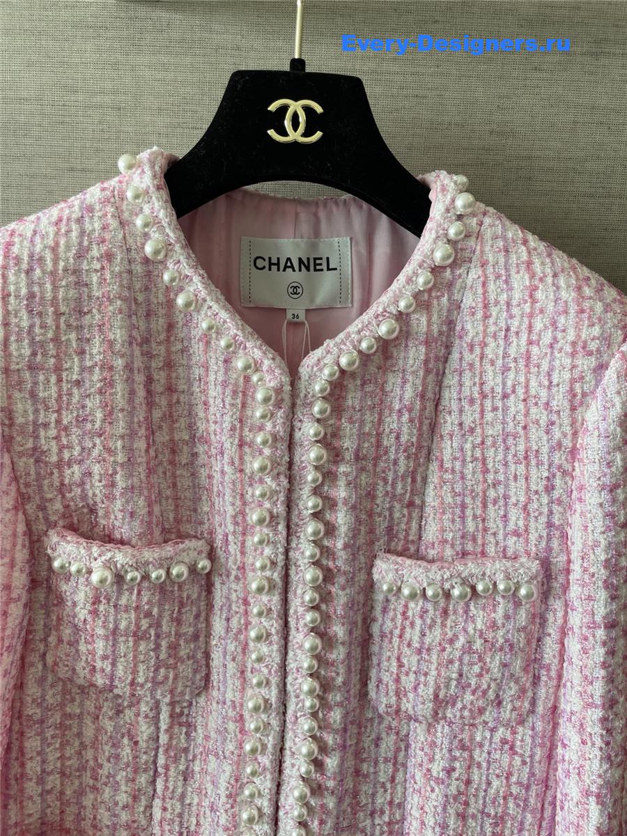 Ch**el pink pearl jacket