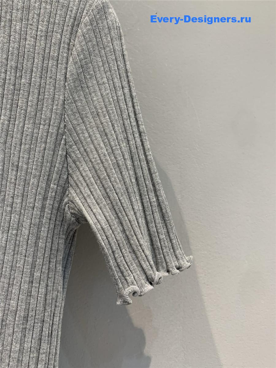 F**di grey polo shirt