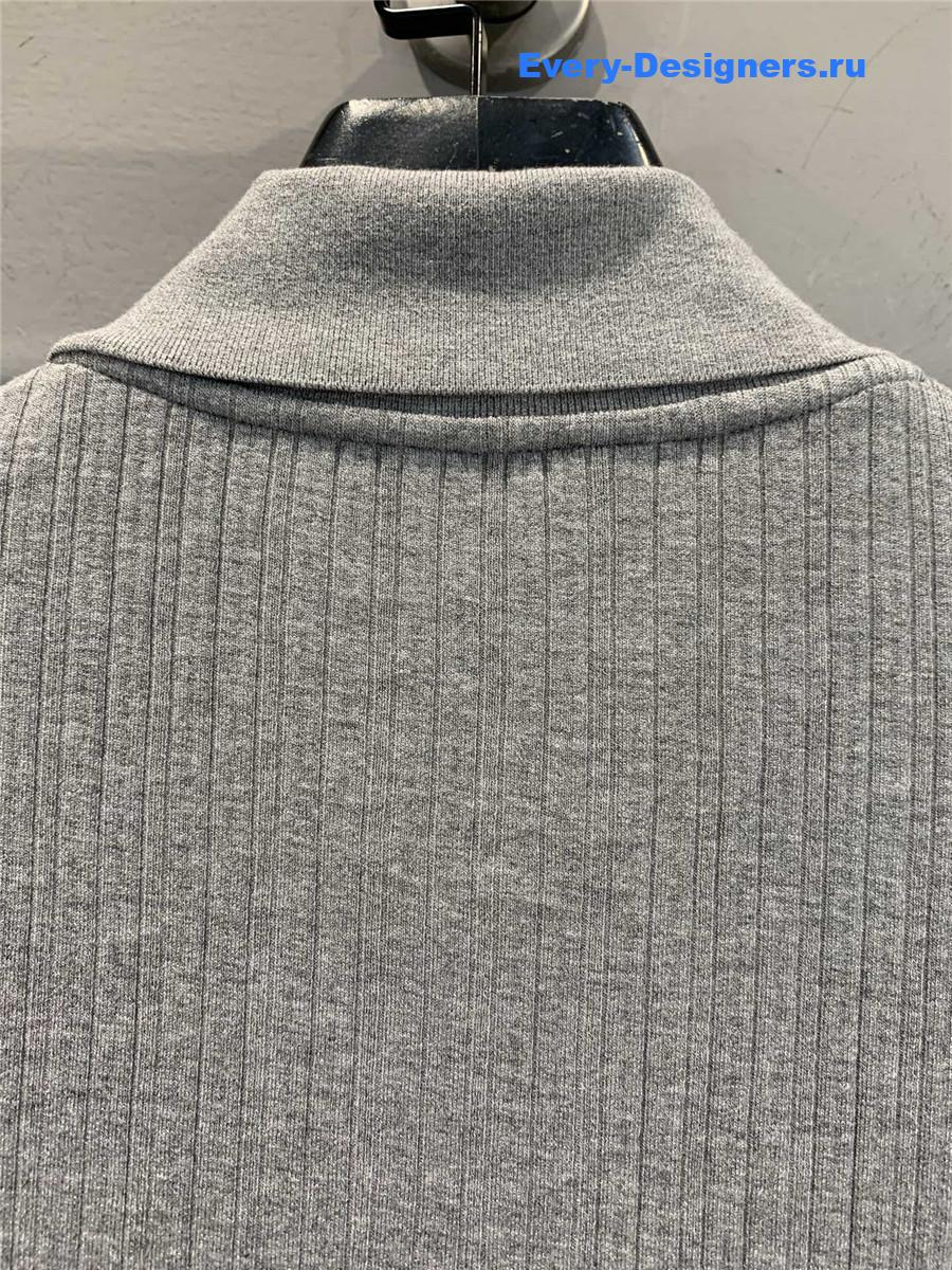 F**di grey polo shirt