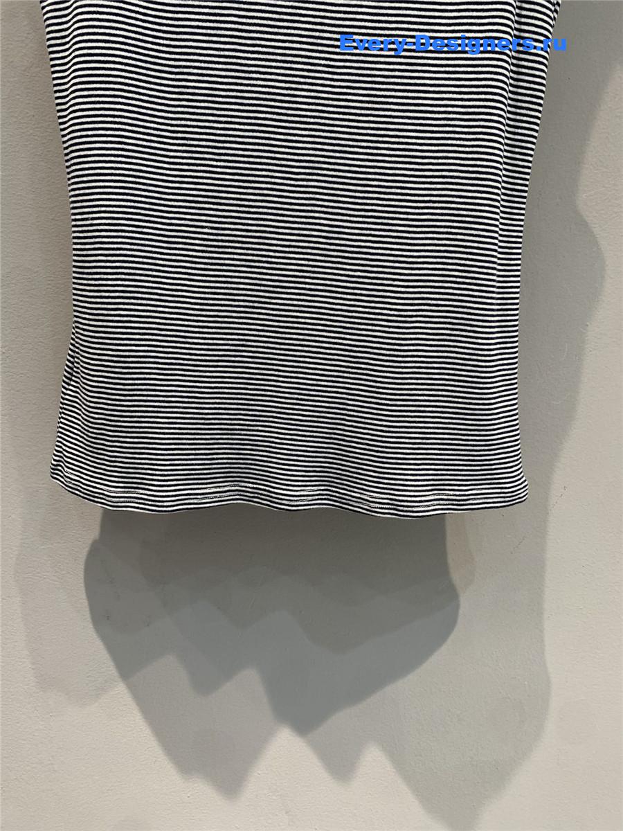 Miu Miu x Petit Bateau Ribbed Top