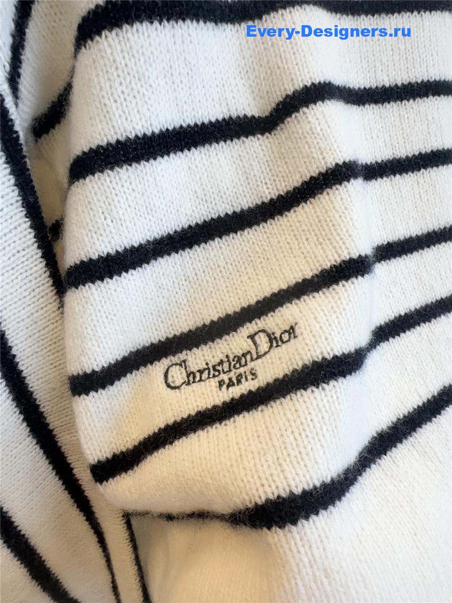 D10r striped wool sweater