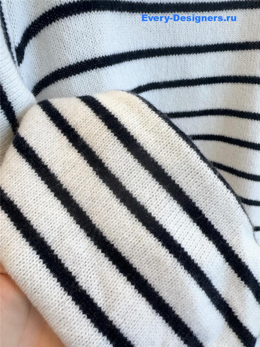 D10r striped wool sweater