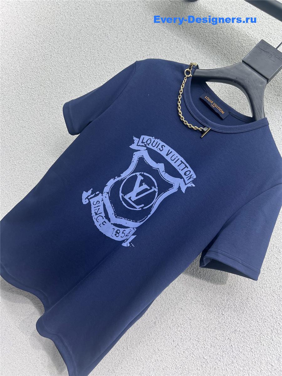 l0vis Vvtt0n zipper detail t-shirt