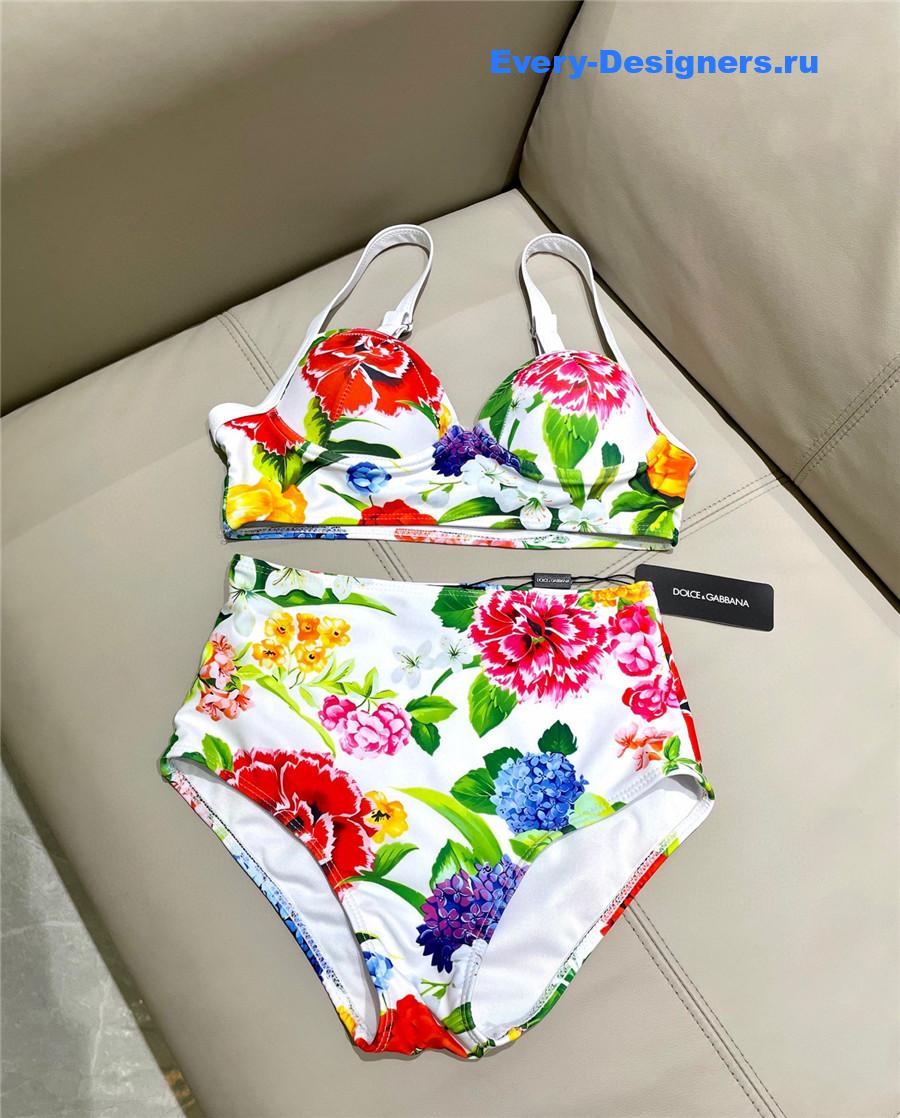 Dolce & Gabbana Patchwork Swimsuit