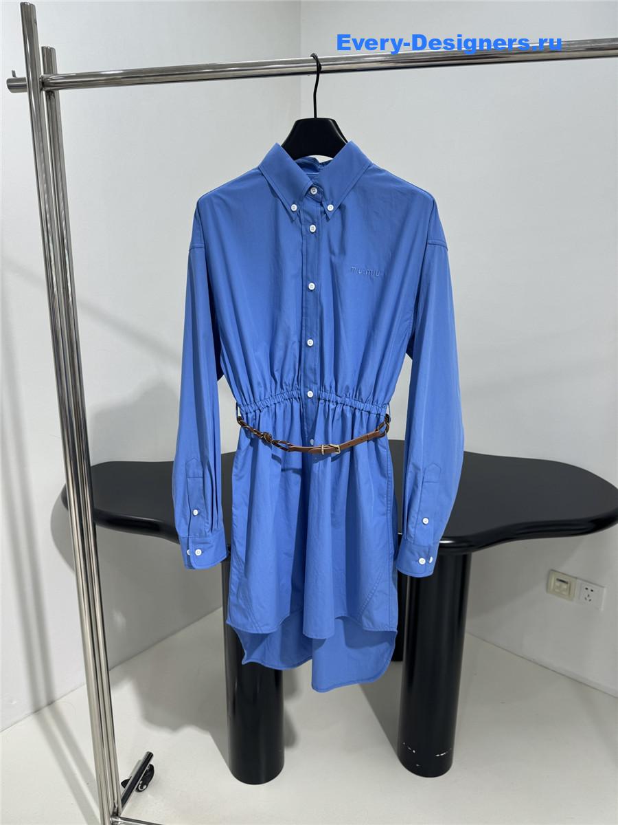 Miu Miu Periwinkle Blue Dress