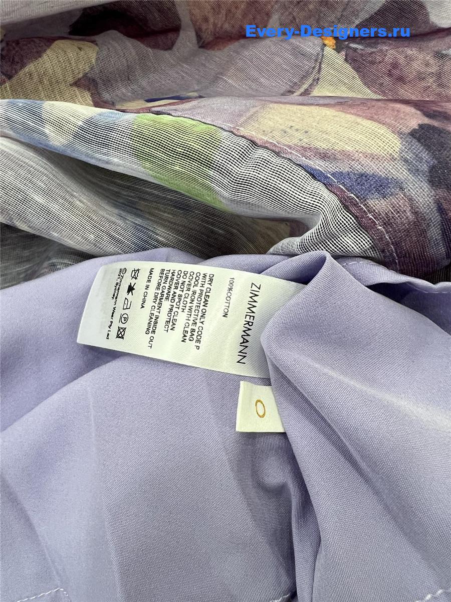 Zimm Dawning Purple Dress