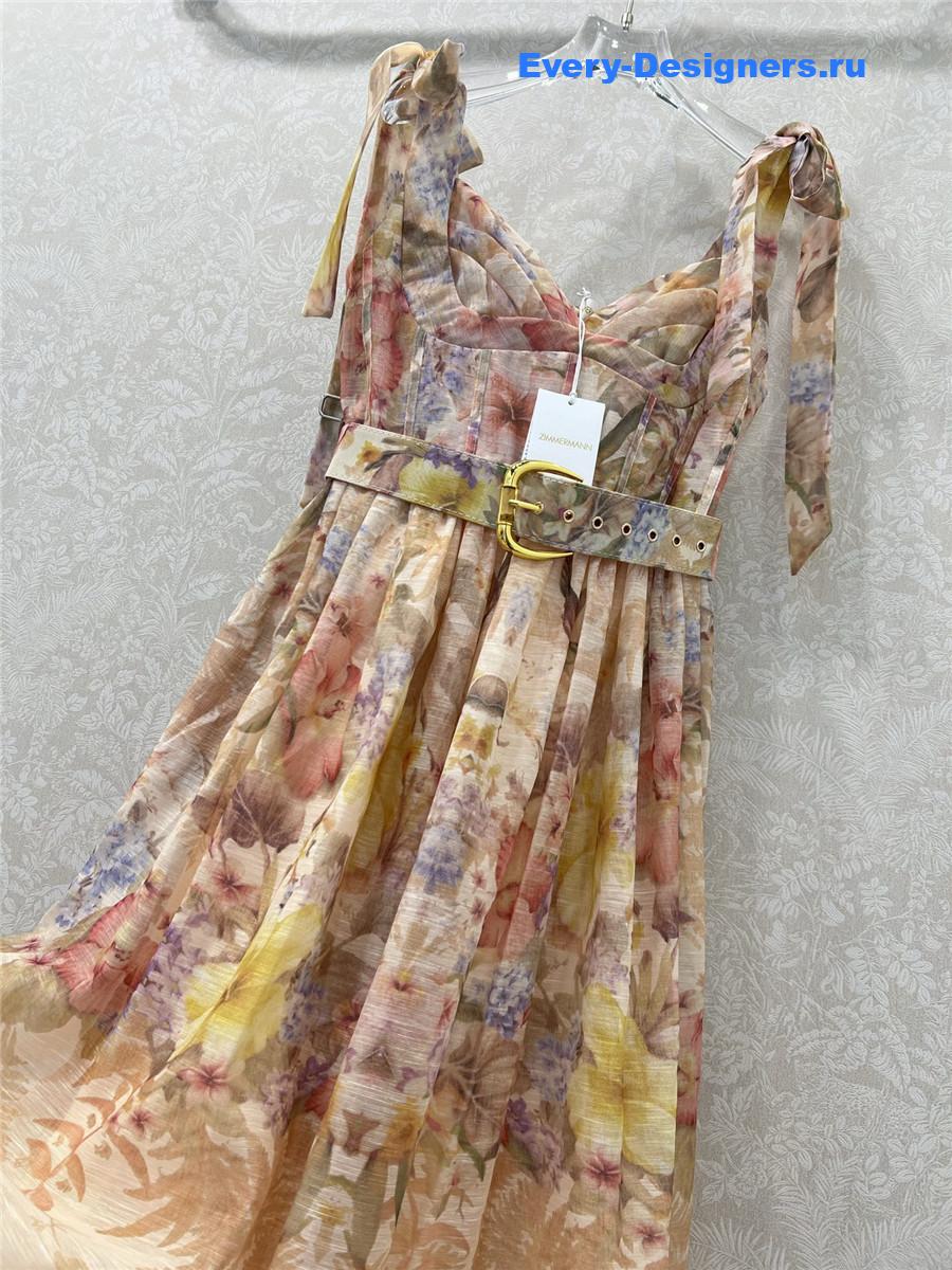 Zimm Dawning Brown Dress
