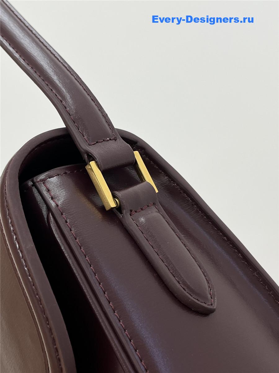 Sa1nt Lau*nt solferino medium leather shoulder bag