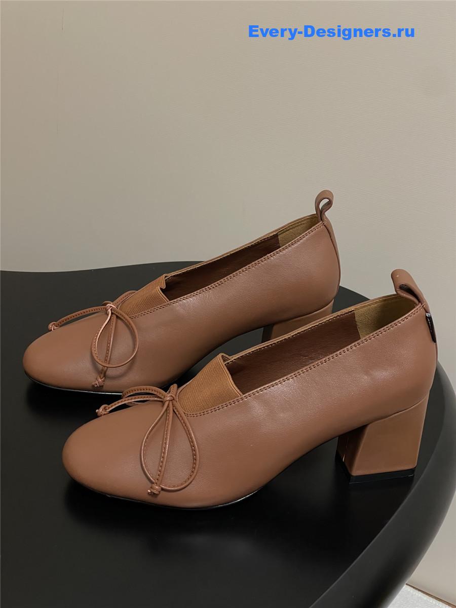 Miu Miu Brown Mary Jane Pumps