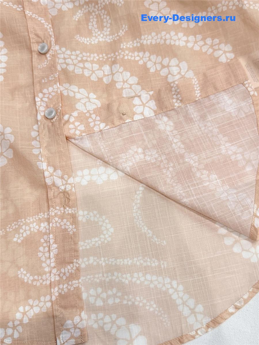 Ch**el coco beach beige shirt
