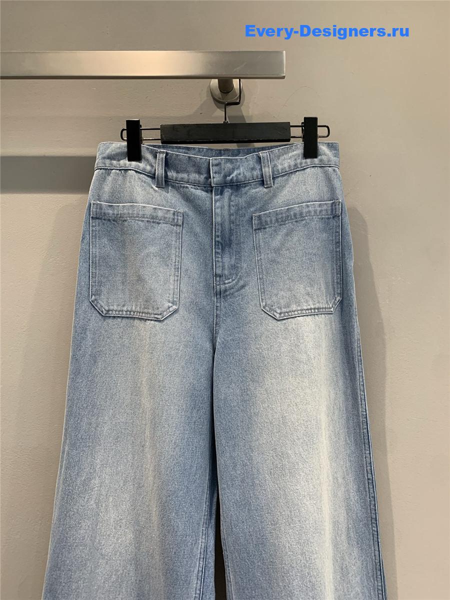 D10r D10riviera light blue flared jeans