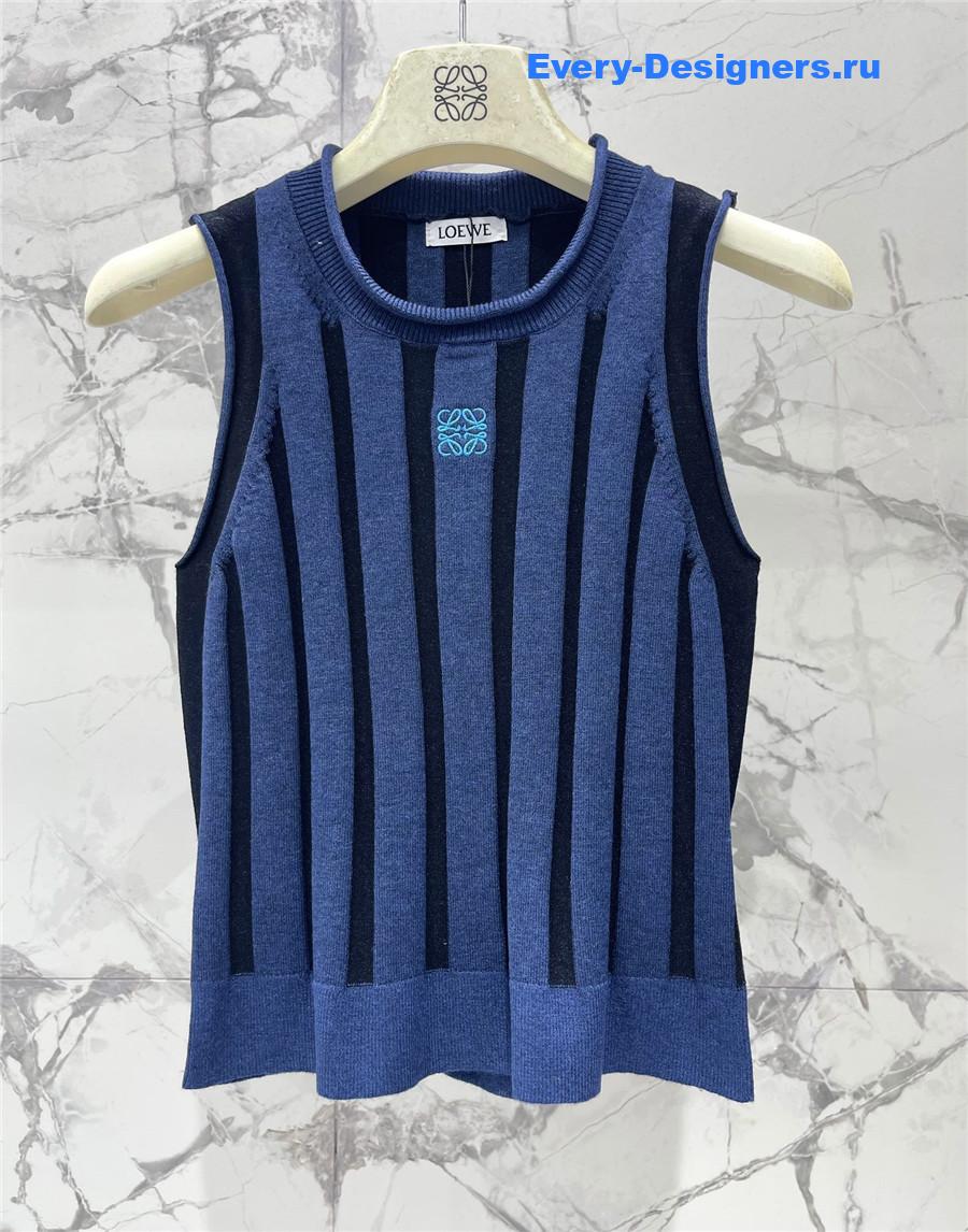 L0ew* rib-knit sleeveless top