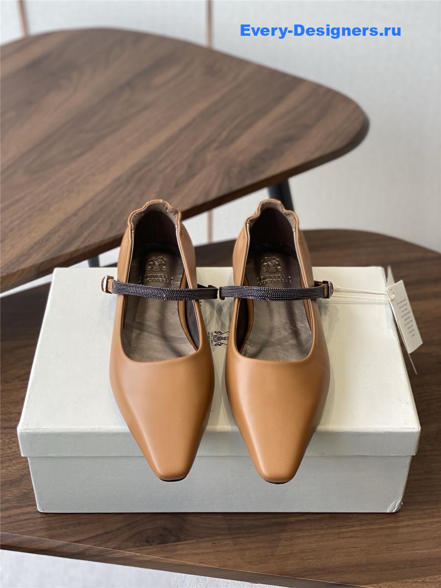 BC Brown Mary Jane Flats