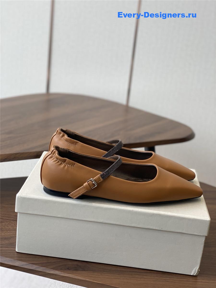 BC Brown Mary Jane Flats