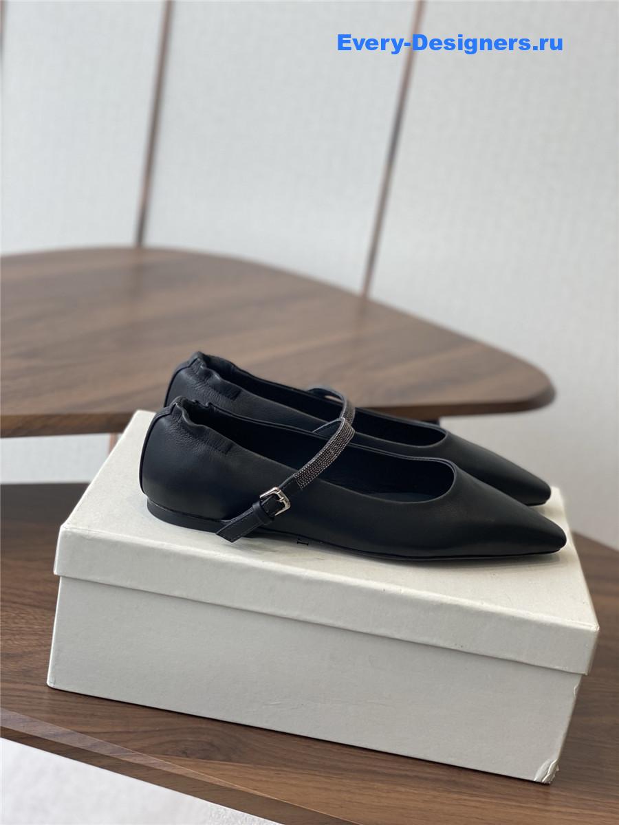 BC Black Mary Jane Flats