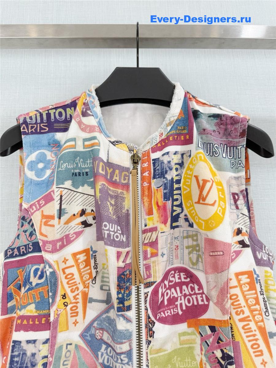 l0vis Vvtt0n travel patch dress