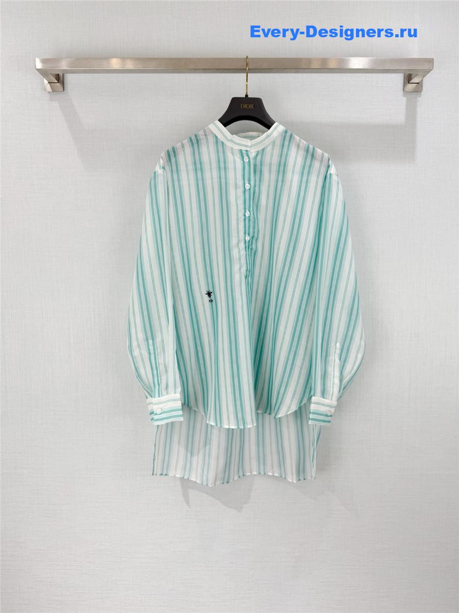 D10r D10riviera striped blouse
