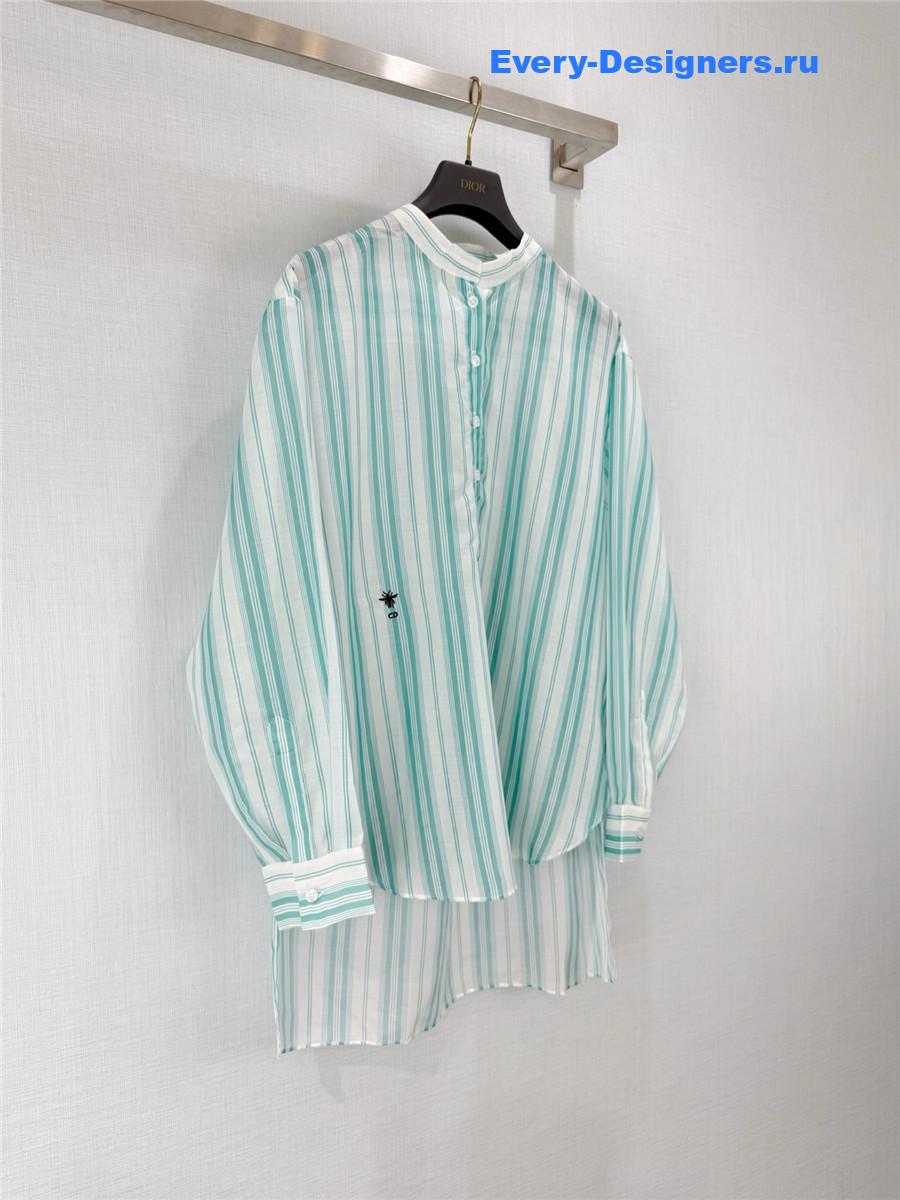 D10r D10riviera striped blouse