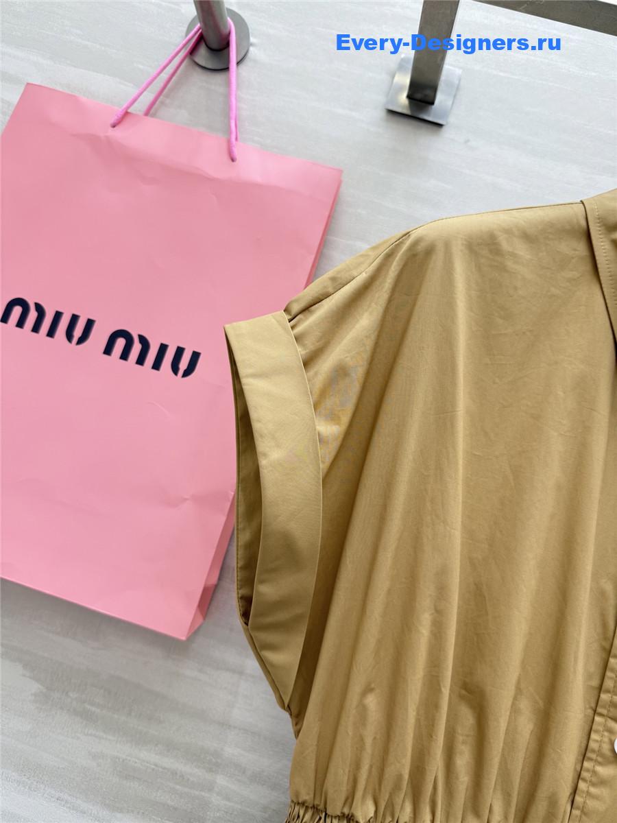 MIU MIU Brown Shirt Dress
