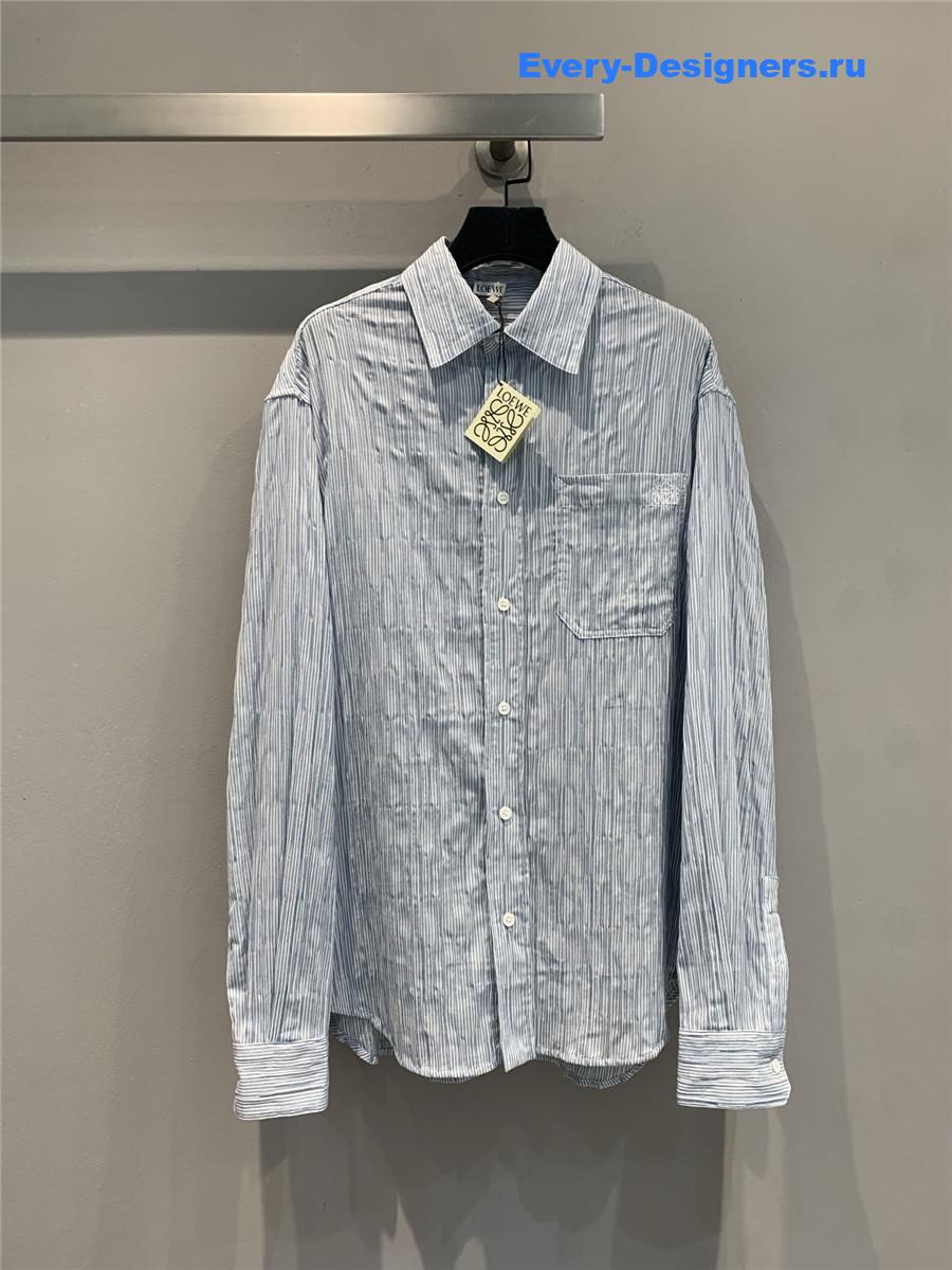 L0ew* paula’s ibiza pinstriped shirt