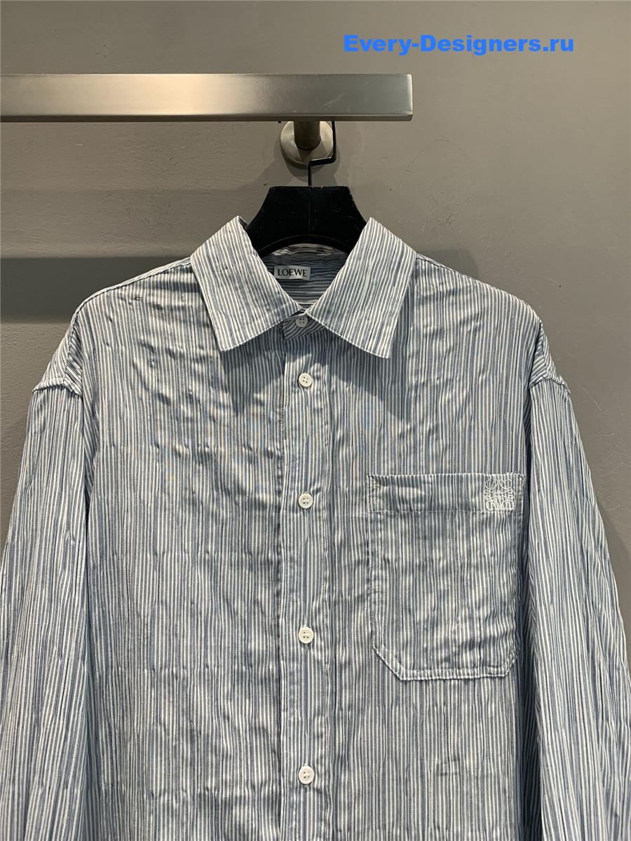 L0ew* paula’s ibiza pinstriped shirt
