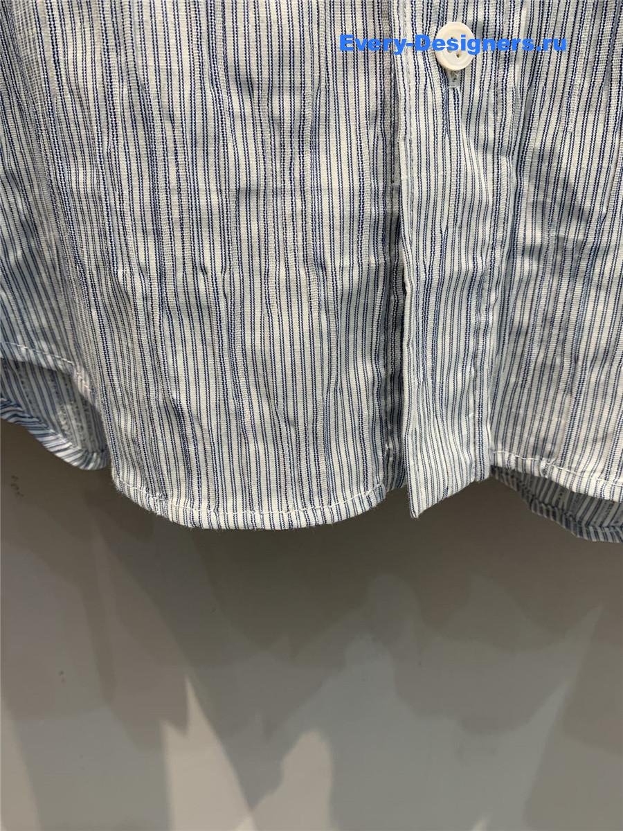 L0ew* paula’s ibiza pinstriped shirt